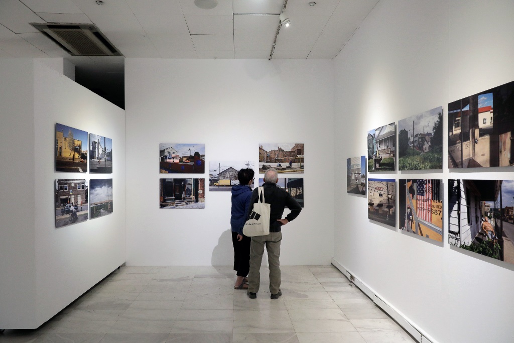 Εγκαίνια εκθέσεων για τη Thessaloniki PhotoBiennale2018, στο Μακεδονικό Μουσείο Σύγχρονης Τέχνης. Κωνσταντίνος Τσακαλίδης / SOOC